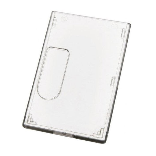 IDENTIFICATION CARD HOLDER, CLEAR PK