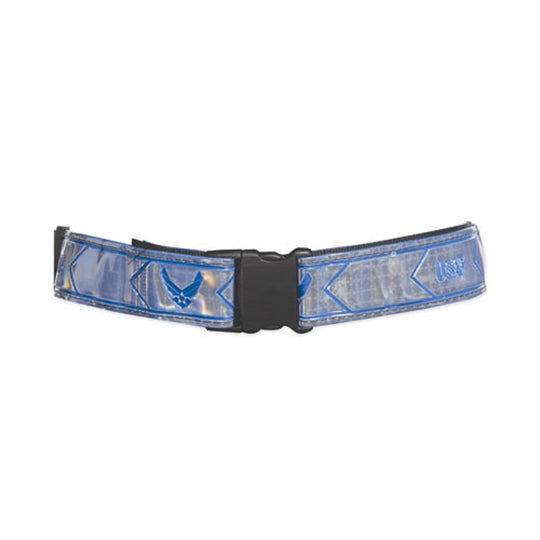 SAFETY REFLECTIVE BELT - AIR FORCE SILVER/BLUE