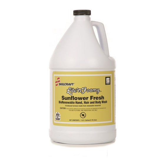 8520015552903 SKILCRAFT® Spartan® LITE 'N FOAMY SUNFLOWER FRESH BIORENEWABLE HAND CLEANER, REFILL BX