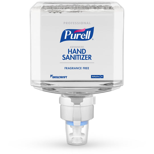 8520016842496 PURELL® SKILCRAFT® PROFESSIONAL ADVANCED FRAGRANCE FREE FOAM HAND SANITIZER REFILL BX