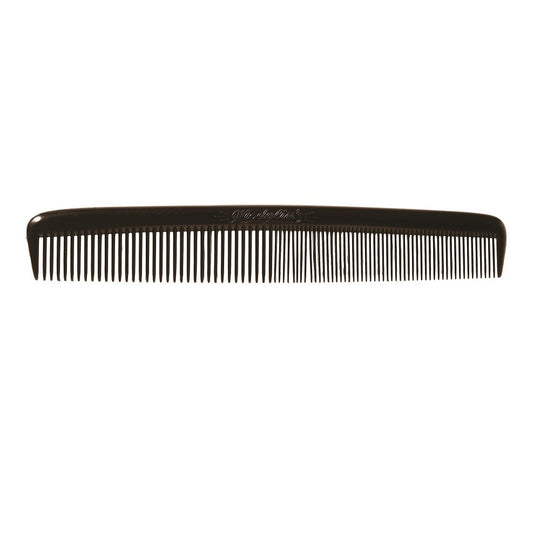 7 1/2" LONG BARBERS COMB - BLACK