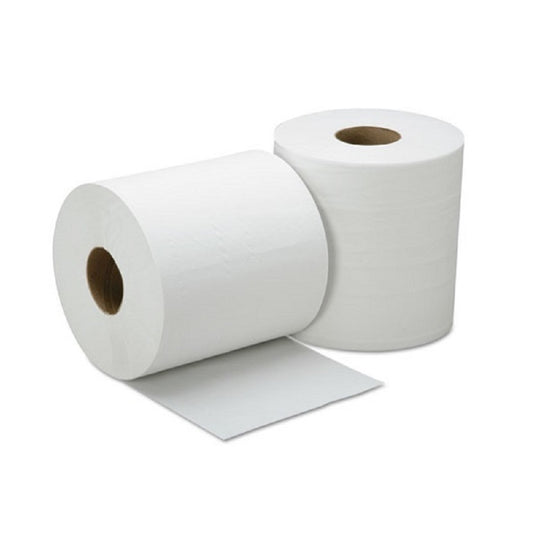 TOILET TISSUE, NAVY, 1 LY,  WHITE, 48 PAPER ROLLS/ BOX