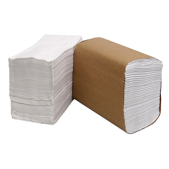 TABLE PAPER NAPKINS, NAVY PACK, 1 PLY, WHITE BX