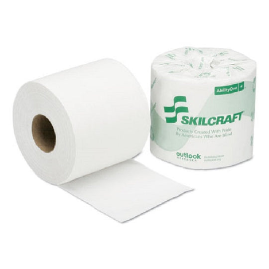 FACIAL QUALITY TOILET TISSUE  2-PLY PAPER, 4" X 4", WHITE