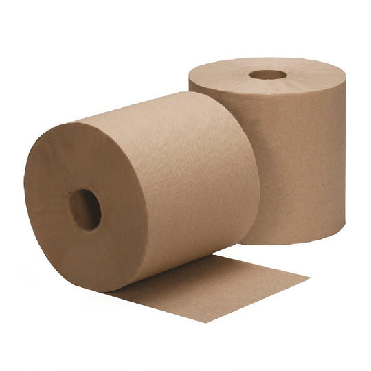 HARDWOUND ROLL PAPER TOWEL - NATURAL