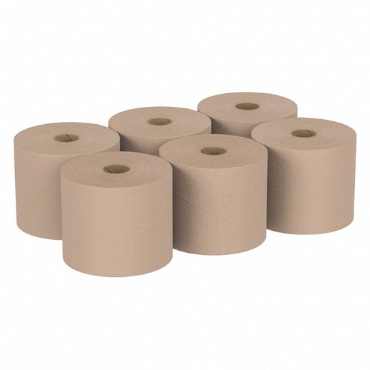 HARDWOUND ROLL PAPER TOWEL, NATURAL