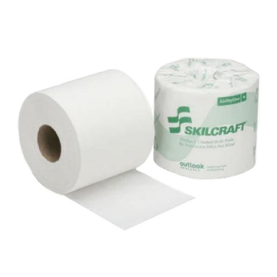 2-PLY TOILET TISSUE, SEPTIC SAFE - WHITE