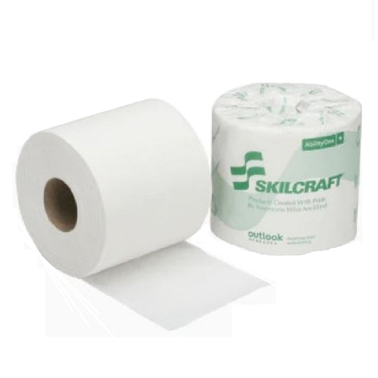 2 PLY TOILET TISSUE SEPTIC SAFE - WHITE