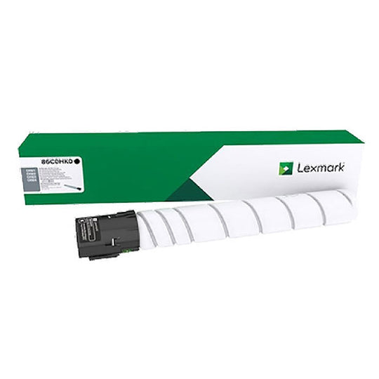 LEXMARK 86C0HK0 HIGH YIELD BLACK TONER CARTRIDGE