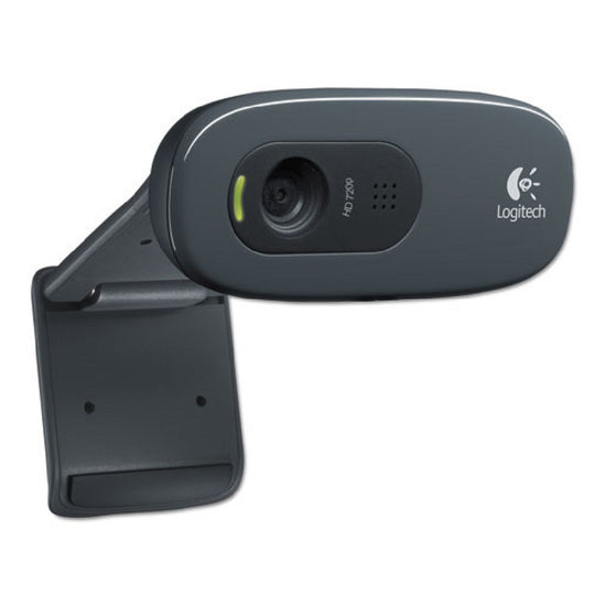 LOGITECH C270 HD WEBCAM - BLACK