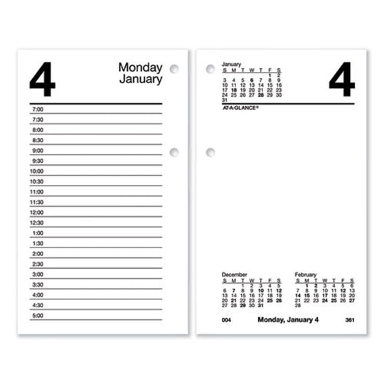 DESK CALENDAR REFILL, 3.5" x 6" - 2023