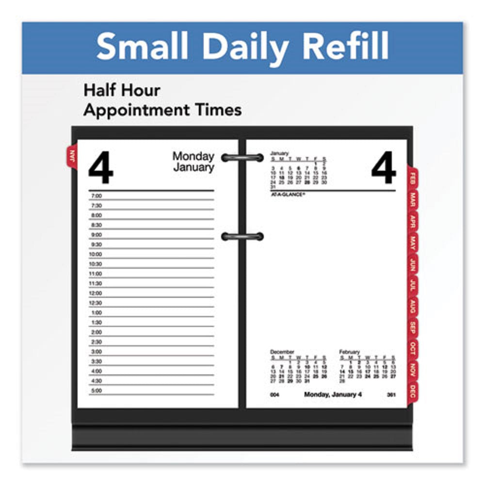 DESK CALENDAR REFILL W/TABS - 2023