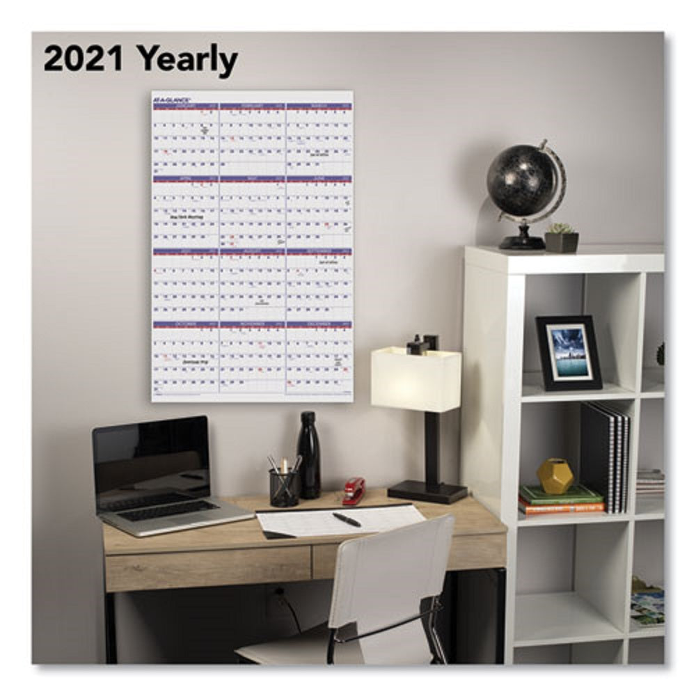 YEARLY WALL CALENDAR, 12 MONTH - 2023