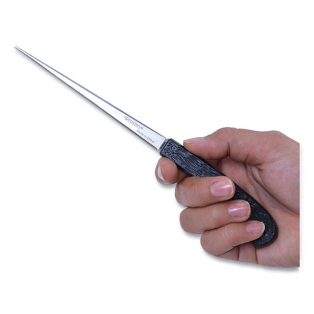 WESTCOTT® SERRATED BLADE HAND LETTER OPENER