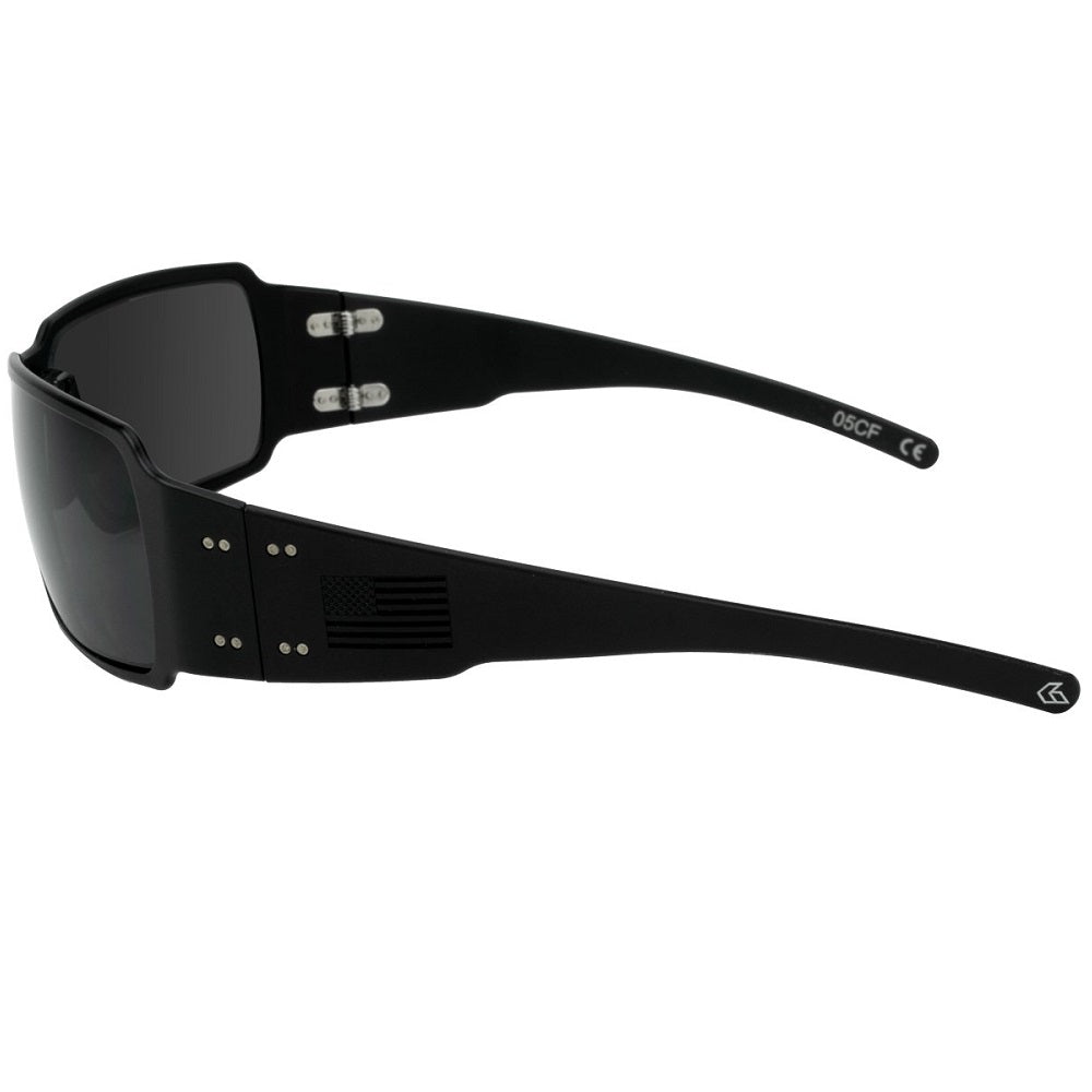 BOXSTER POLARIZED - PATRIOT AMERICAN FLAG / BLACKOUT SMOKED POLARIZED LENS