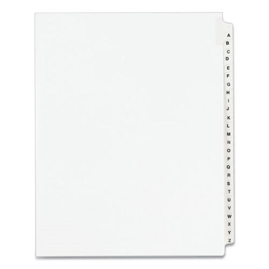 STANDARD COLLATED LEGAL EXHIBIT DIVIDER SETS - AVERY STYLE - WHITE