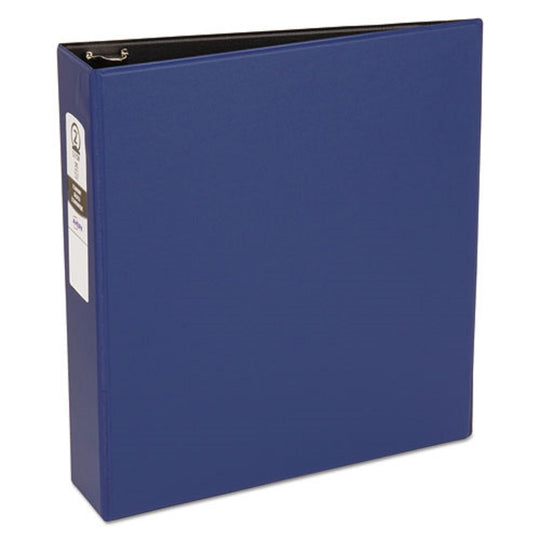 ECONOMY NON-VIEW BINDER W/ ROUND RINGS - BLUE