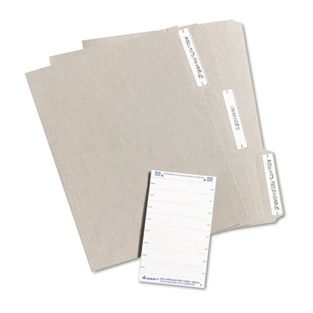 AVERY PERMANENT FILE FOLDER LABELS