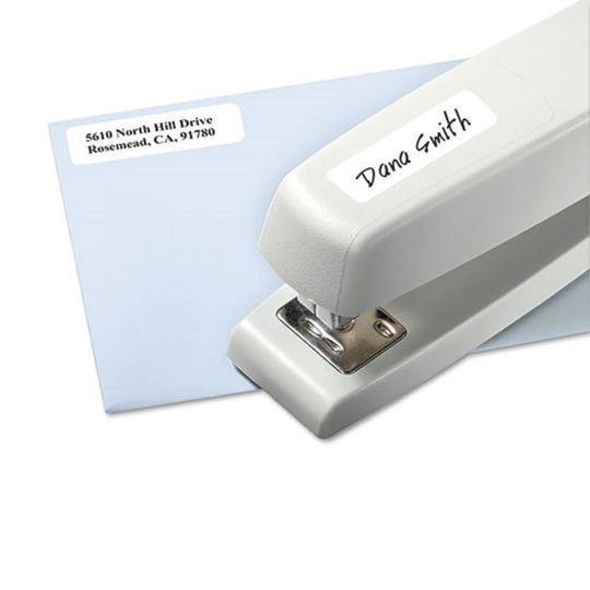 REMOVABLE MULTI-USE LABELS, INKJET/LASER PRINTERS - WHITE