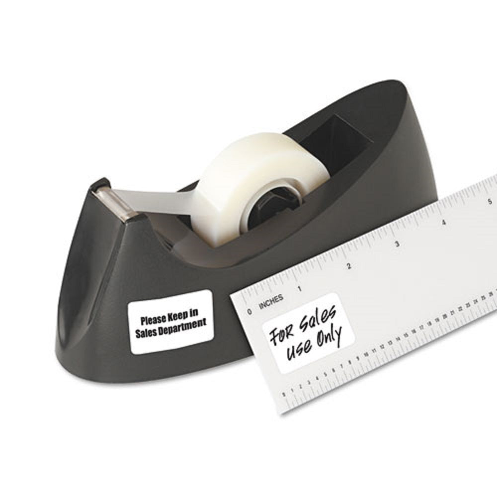 REMOVABLE MULTI-USE LABELS, INKJET/ LASER PRINTERS - WHITE