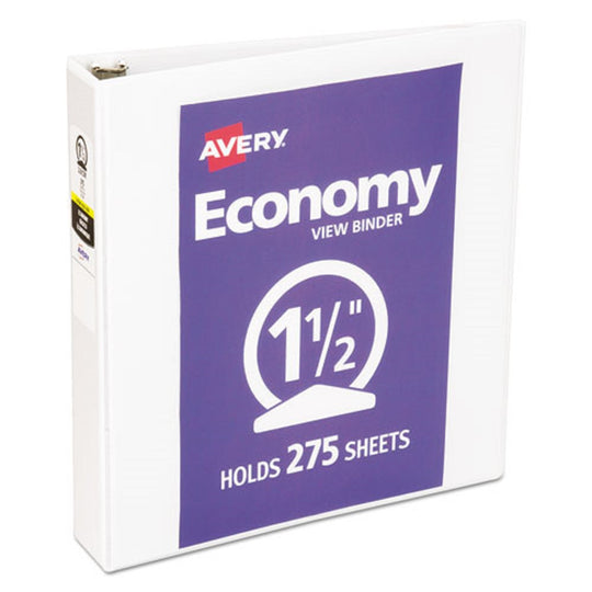 ECONOMY VIEW BINDER - WHITE