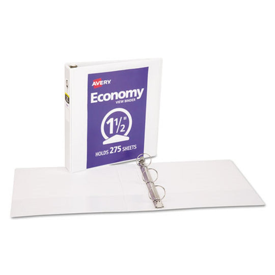 ECONOMY VIEW BINDER - WHITE