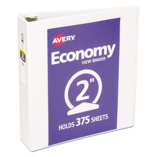 AVERY ECONOMY VIEW BINDER - WHITE