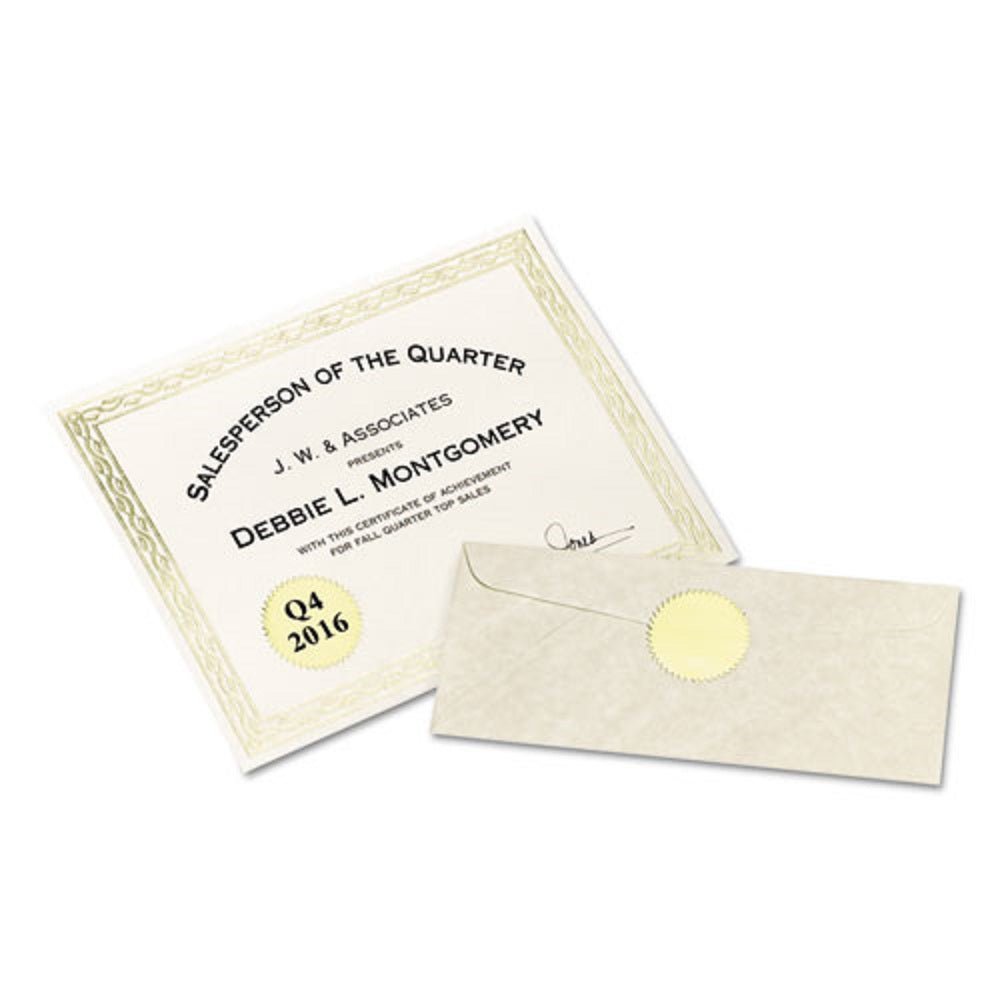 PRINTABLE GOLD FOIL NOTARIAL SEALS - GOLD