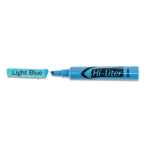 DESK STYLE HIGHLIGHTER - LIGHT BLUE