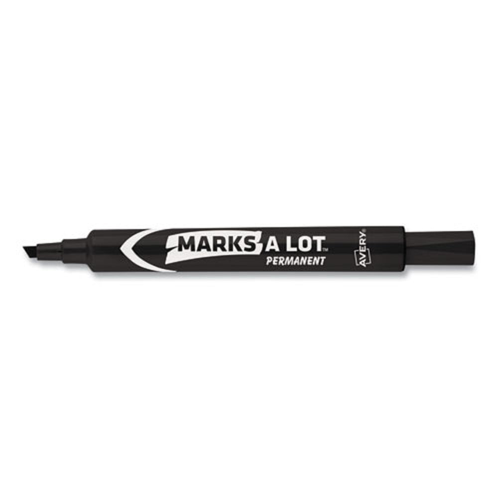 AVERY MARKS A LOT - LARGE DESK STYLE PERMANENT MARKER - BLACK