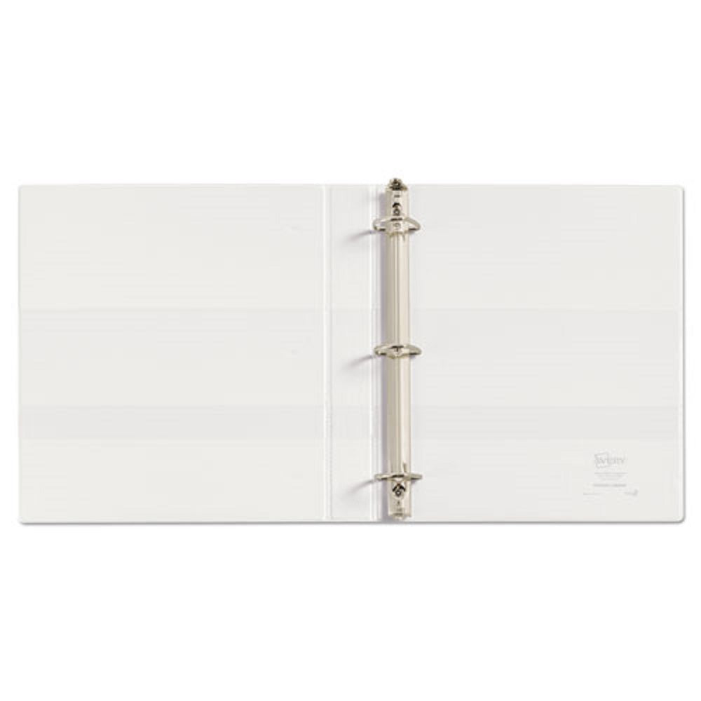 DURABLE VIEW BINDER W/ DURAHINGE & EZD RINGS - WHITE