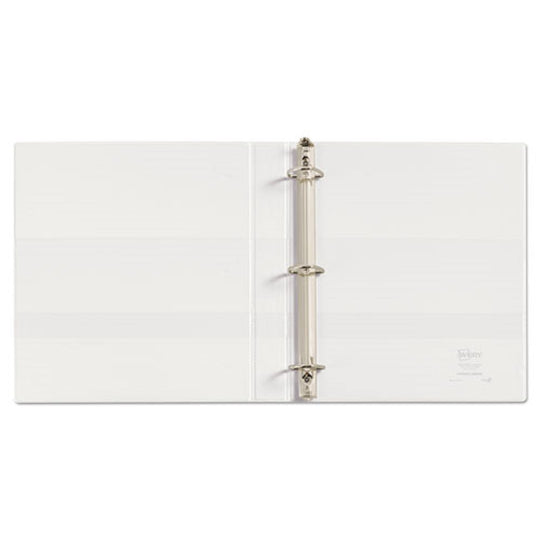 DURABLE VIEW BINDER W/ DURAHINGE & EZD RINGS - WHITE