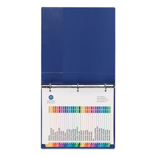 READY INDEX ECO-FRIENDLY BINDER DIVIDERS - 32 TAB - WHITE