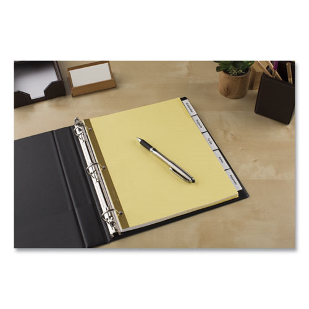 AVERY BIG TAB INSERTABLE DIVIDERS - REINFORCED GOLD EDGE