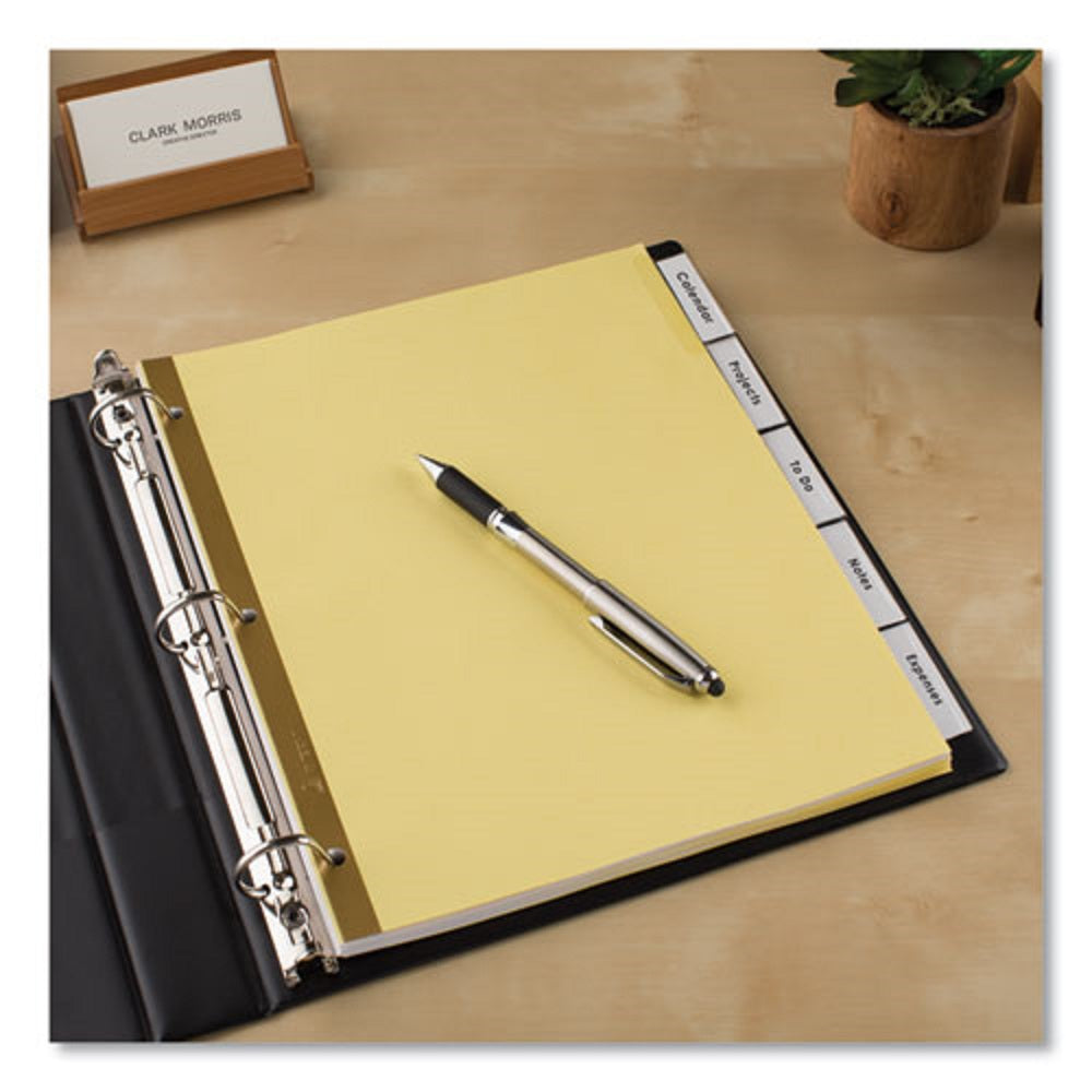 BIG TAB INSERTABLE DIVIDERS - 5 TAB - LETTER