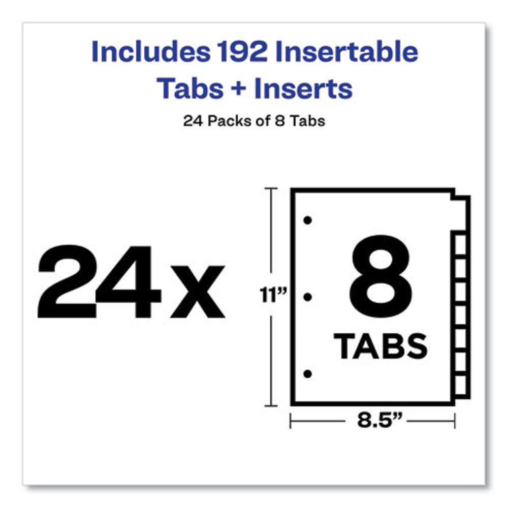 AVERY BIG TAB INSERTABLE DIVIDERS