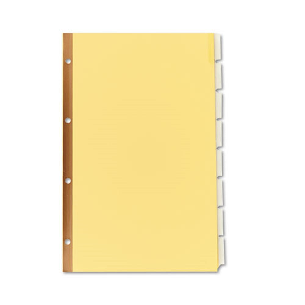 INSERTABLE STANDARD TAB DIVIDERS, 8 TAB - LEGAL