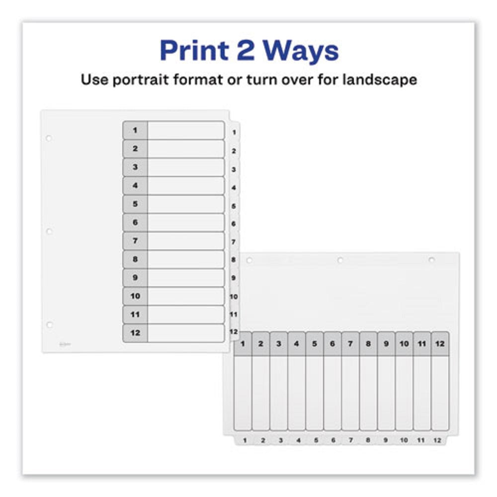 READY INDEX CLASSIC TAB BINDER DIVIDERS