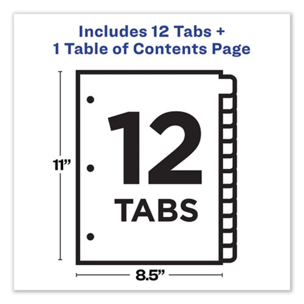 READY INDEX CLASSIC TAB BINDER DIVIDERS