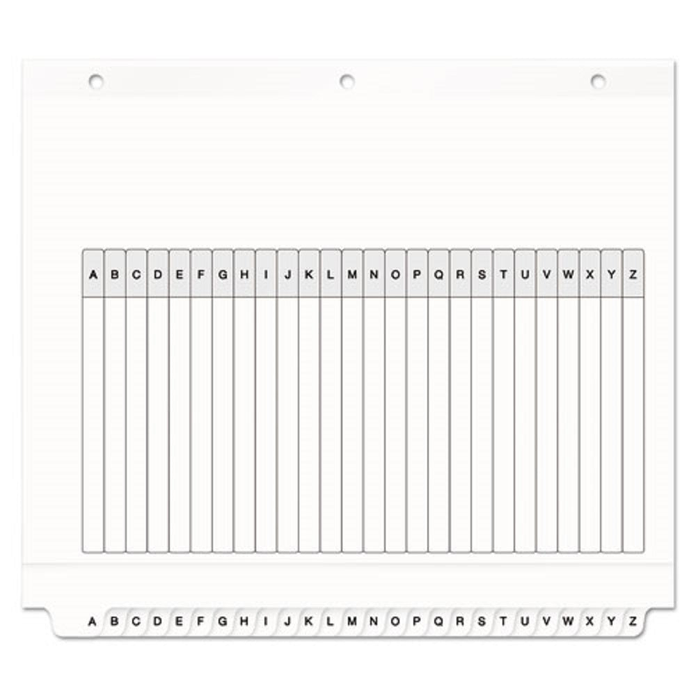 READY INDEX DIVIDERS - EXTRA WIDE TABS - A-Z - LETTER