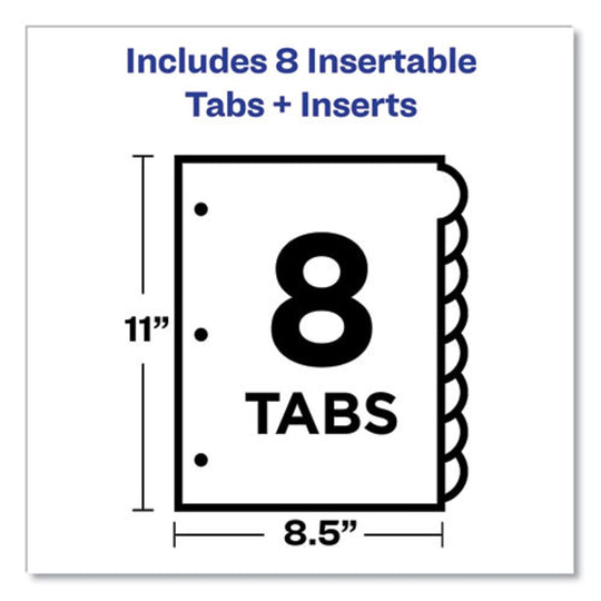 AVERY STYLE EDGE INSERTABLE DIVIDERS