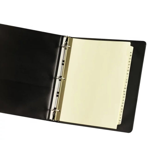 LAMINATED TAB DIVIDERS - GOLD REINFORCED BINDING EDGE - LETTER