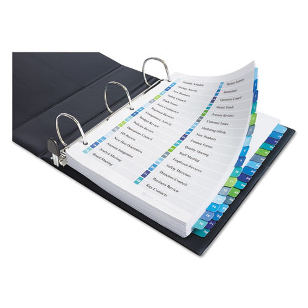 READY INDEX TWO COLUMN - MULTICOLOR DIVIDERS