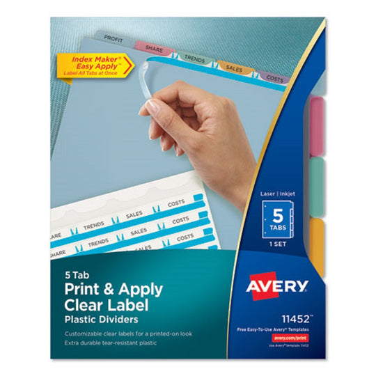 AVERY INDEX MAKER INDEX DIVIDER