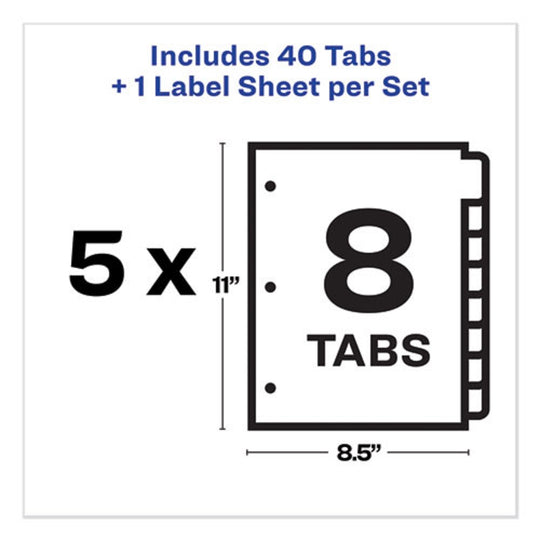 AVERY BIG TAB INDEX MAKER INDEX DIVIDER