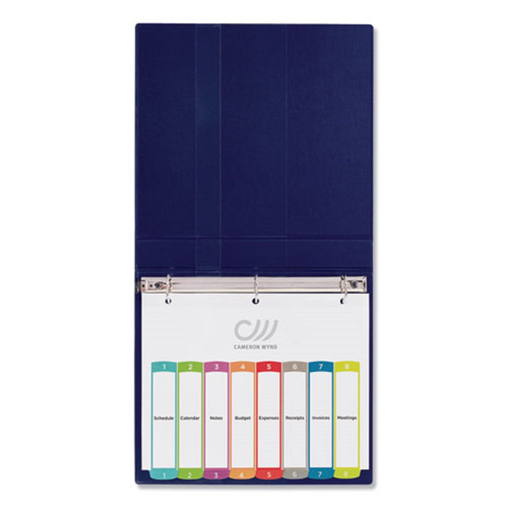 READY INDEX CUSTOMIZABLE TOC BINDER DIVIDERS - MULTICOLOR DIVIDERS