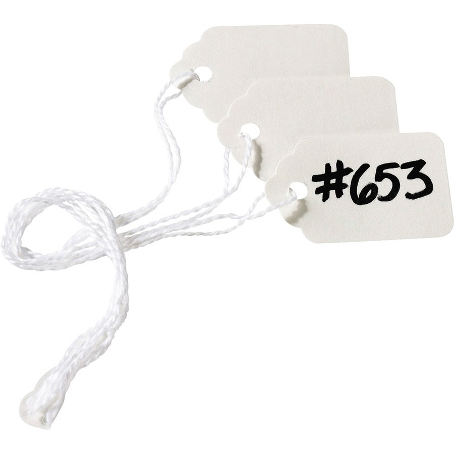 MEDIUM WEIGHT WHITE MARKING TAGS