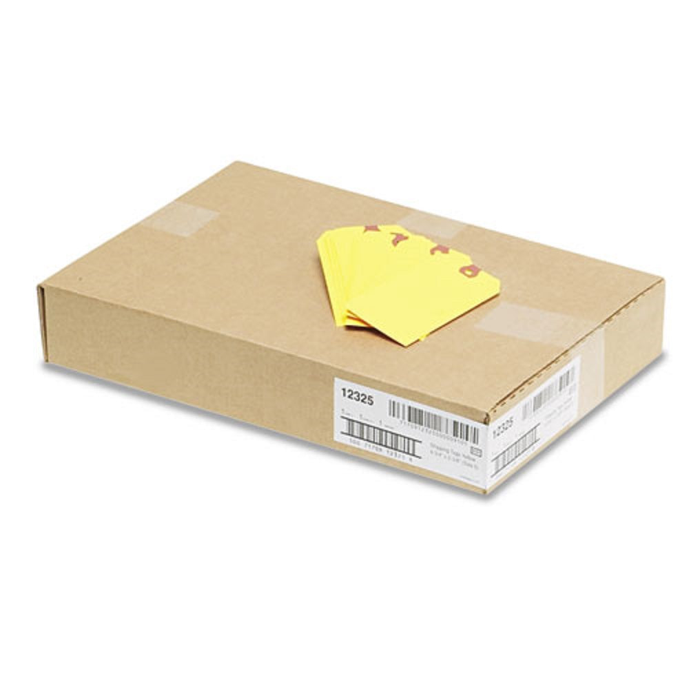 UNSTRUNG SHIPPING TAGS - YELLOW