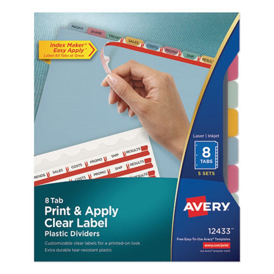 AVERY INDEX MAKER INDEX DIVIDER