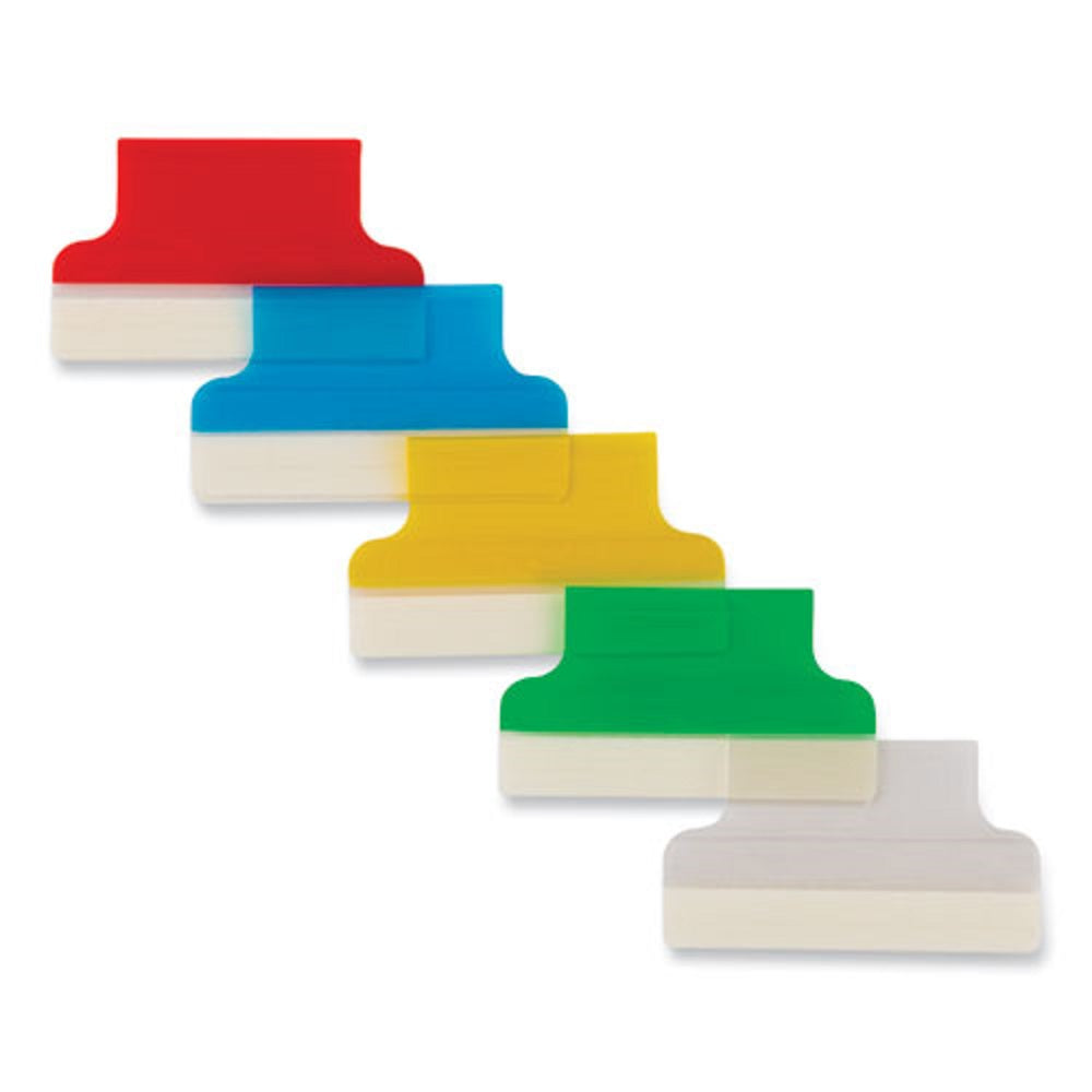 INDEX TABS WITH PRINTABLE INSERTS - ASSORTED COLORS